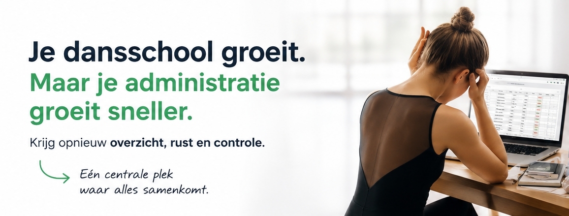 je dansschool groeit