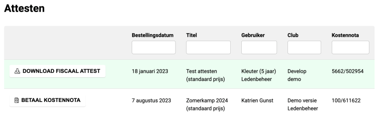 fiscale attesten