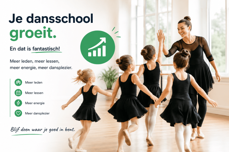 dansschool groeit